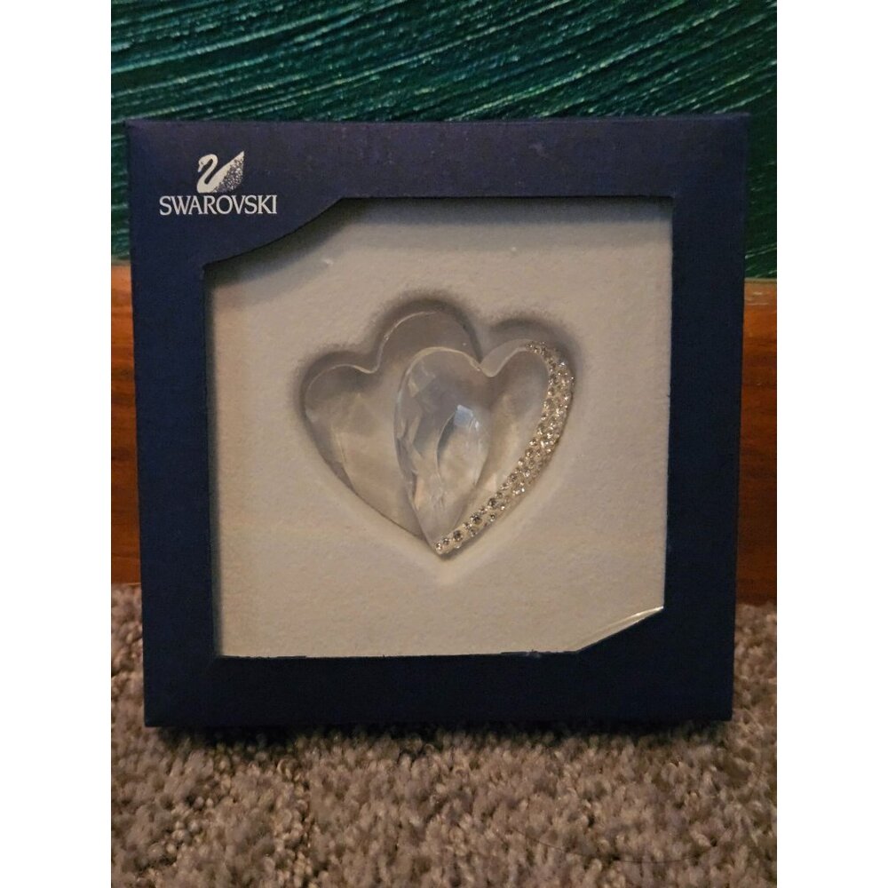 Swarovski Crystal Loving Hearts with Original Box - Picture 2 of 4
